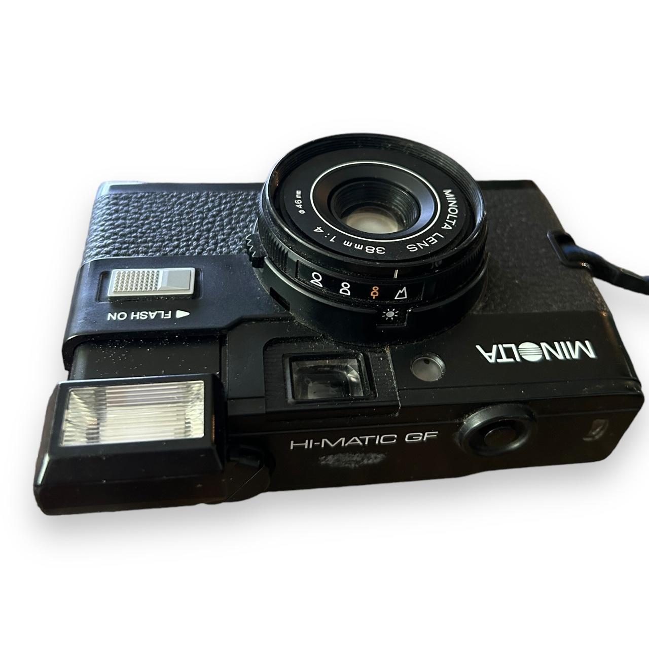 Vintage 1970s Minolta Hi Matic GF 35Mm film camera