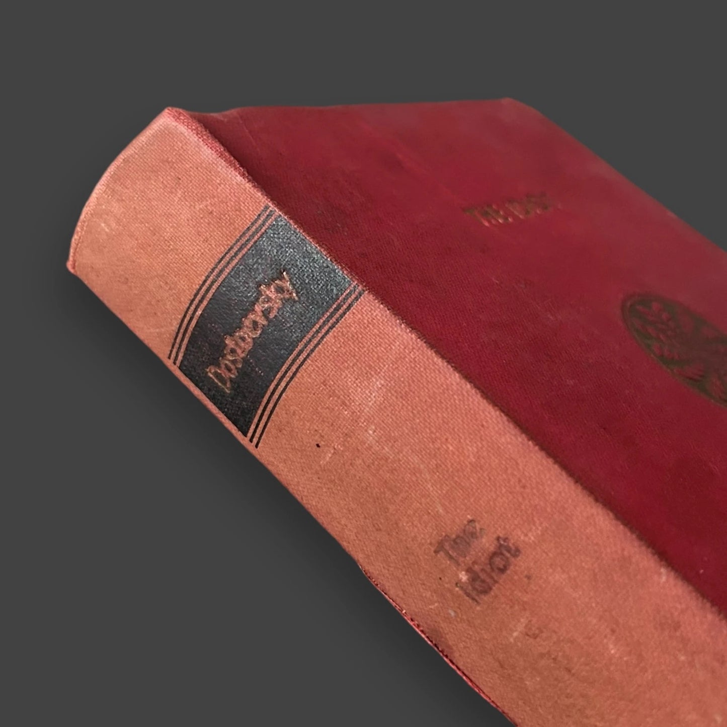 Vintage 1940 Dostoevsky The Idiot Hardback Book