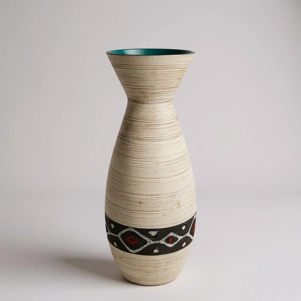 Mid Century Modern Austrian Carstens Art Pottery Large Vase
