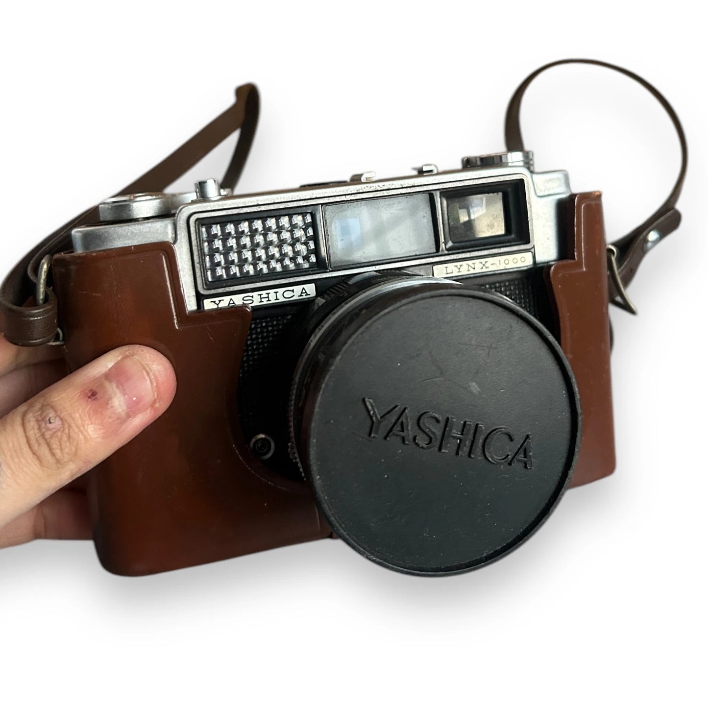 Vintage 1970s Yashica Lynx 1000 35mm Film Camera