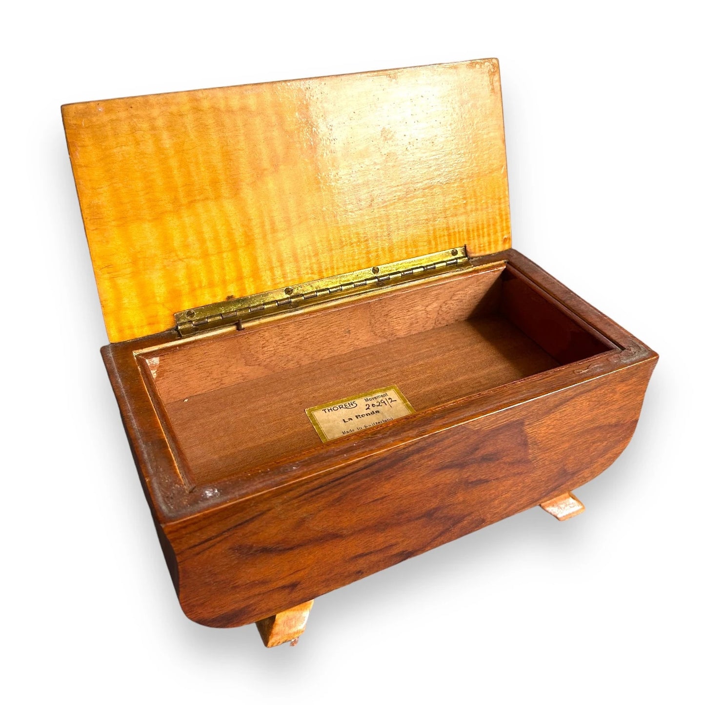 Mid Century Swiss Jewellery Music Box