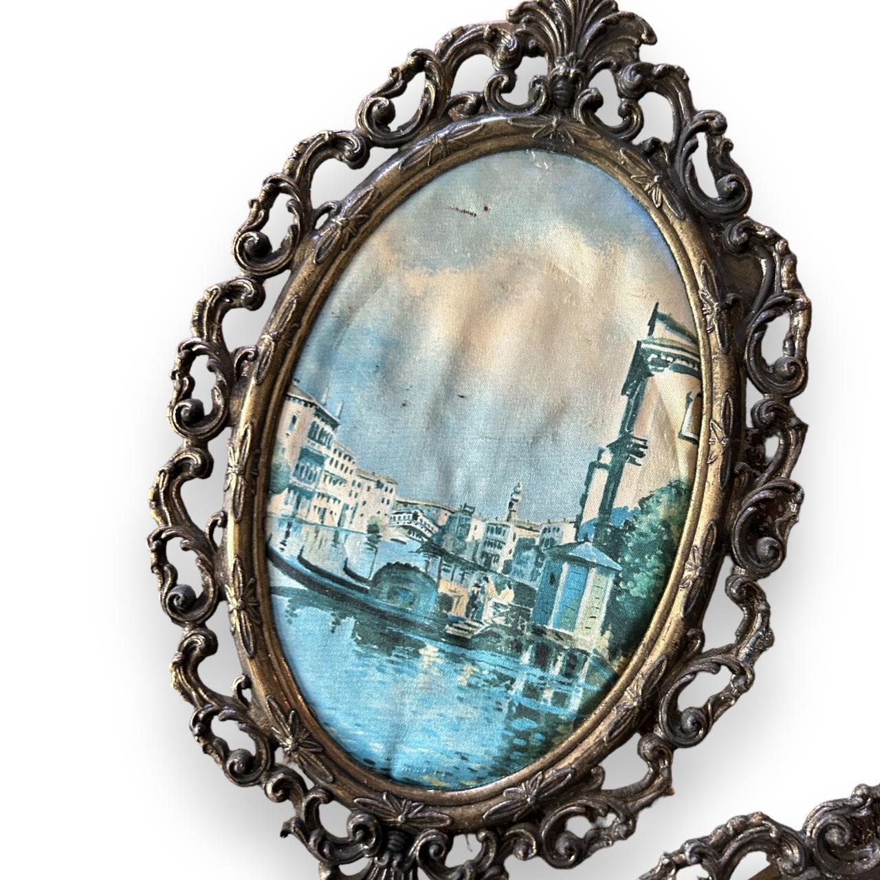 Vintage 80s Victorian Art Gilt Frames