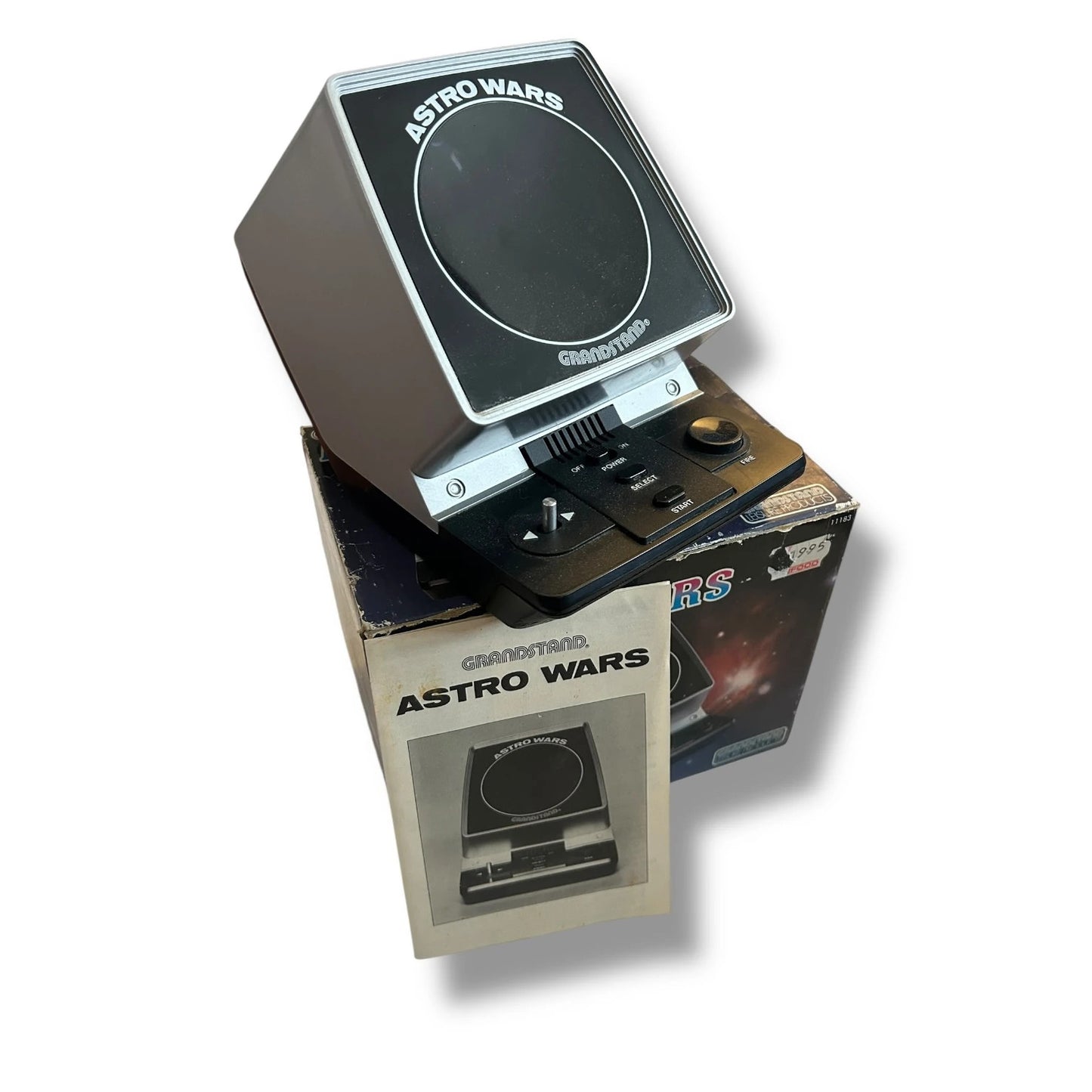 Vintage 1981 Astro Wars Grandstand Tabletop Arcade Game