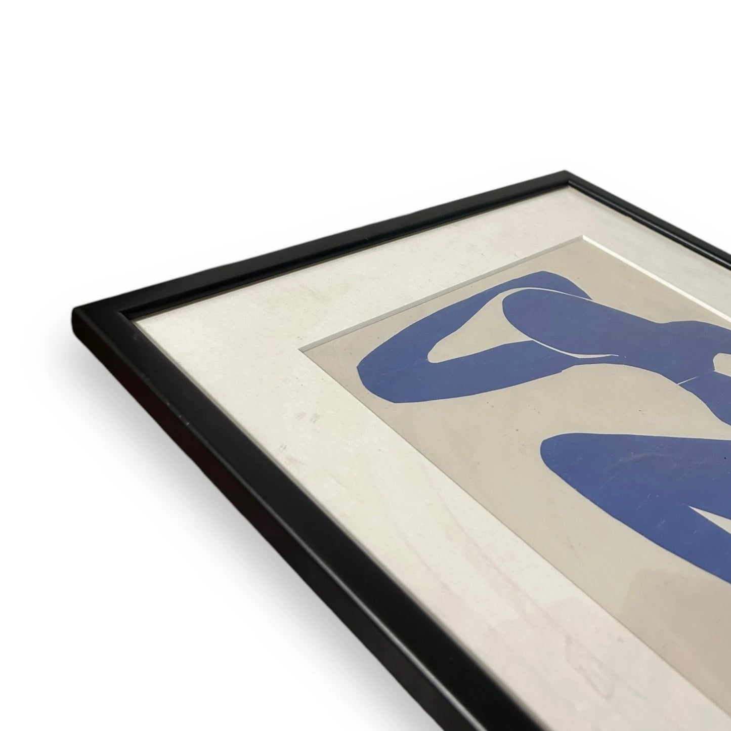 Vintage 90s Henri Matisse Abstract Framed Art