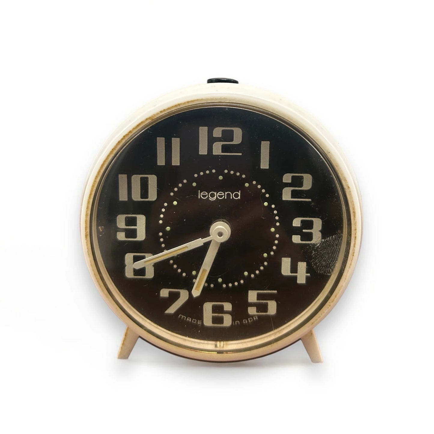 Mid Century East German Table Clock
