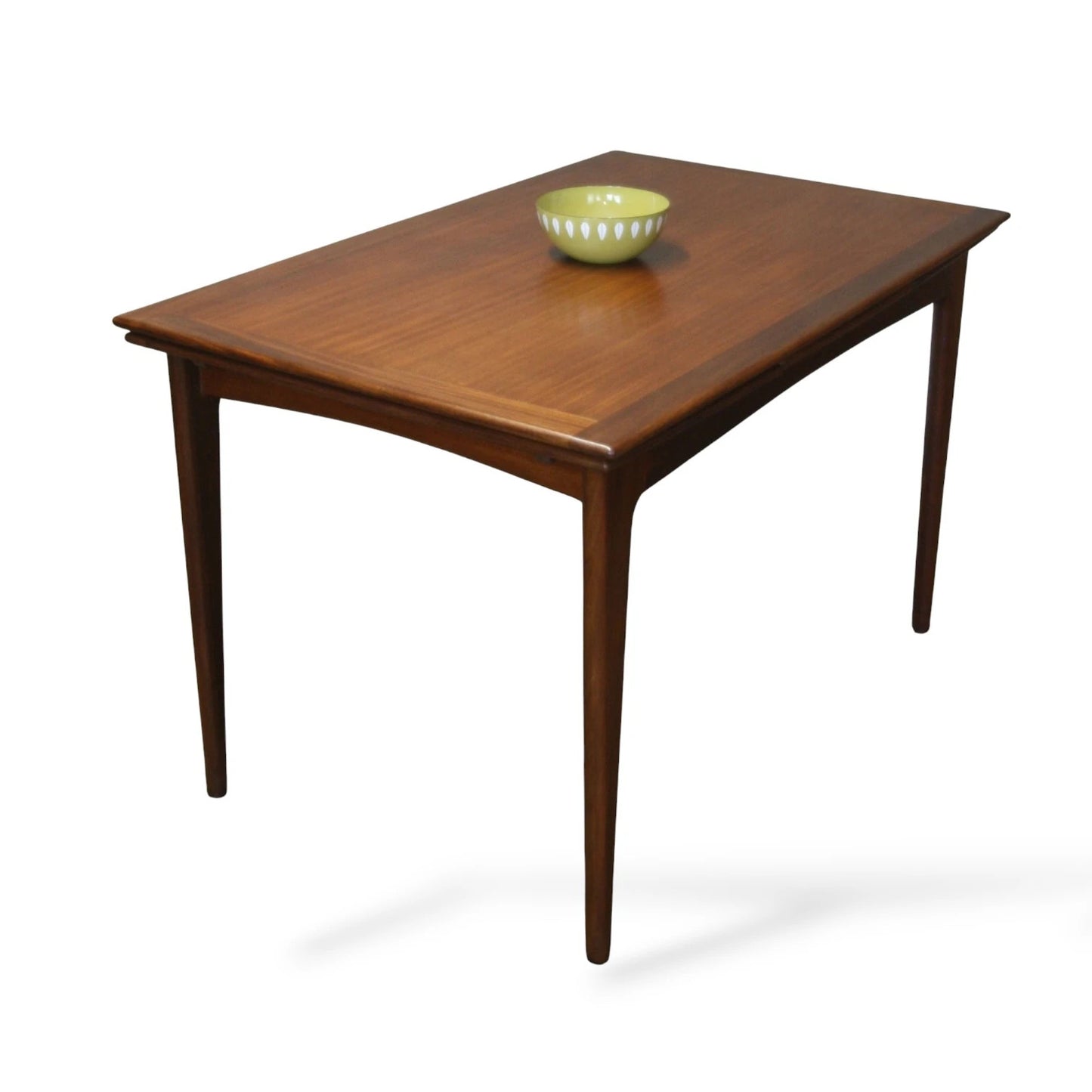 Mid-Century John Herbert Younger ‘Fonseca’ Extending Dining Table | Teak & Afromosia Draw-Leaf Table