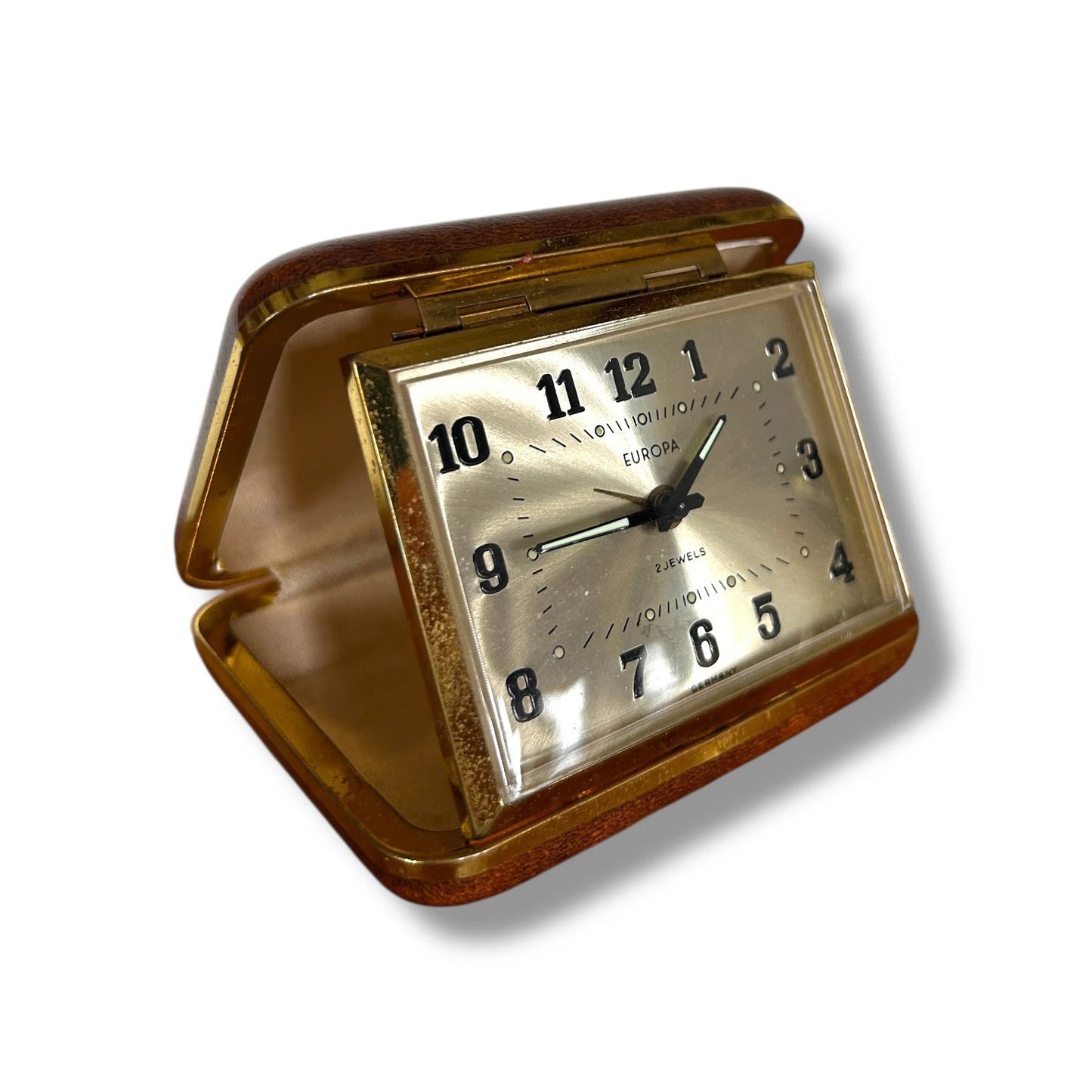 Mid Century Modern Europa Handheld Travel Clock