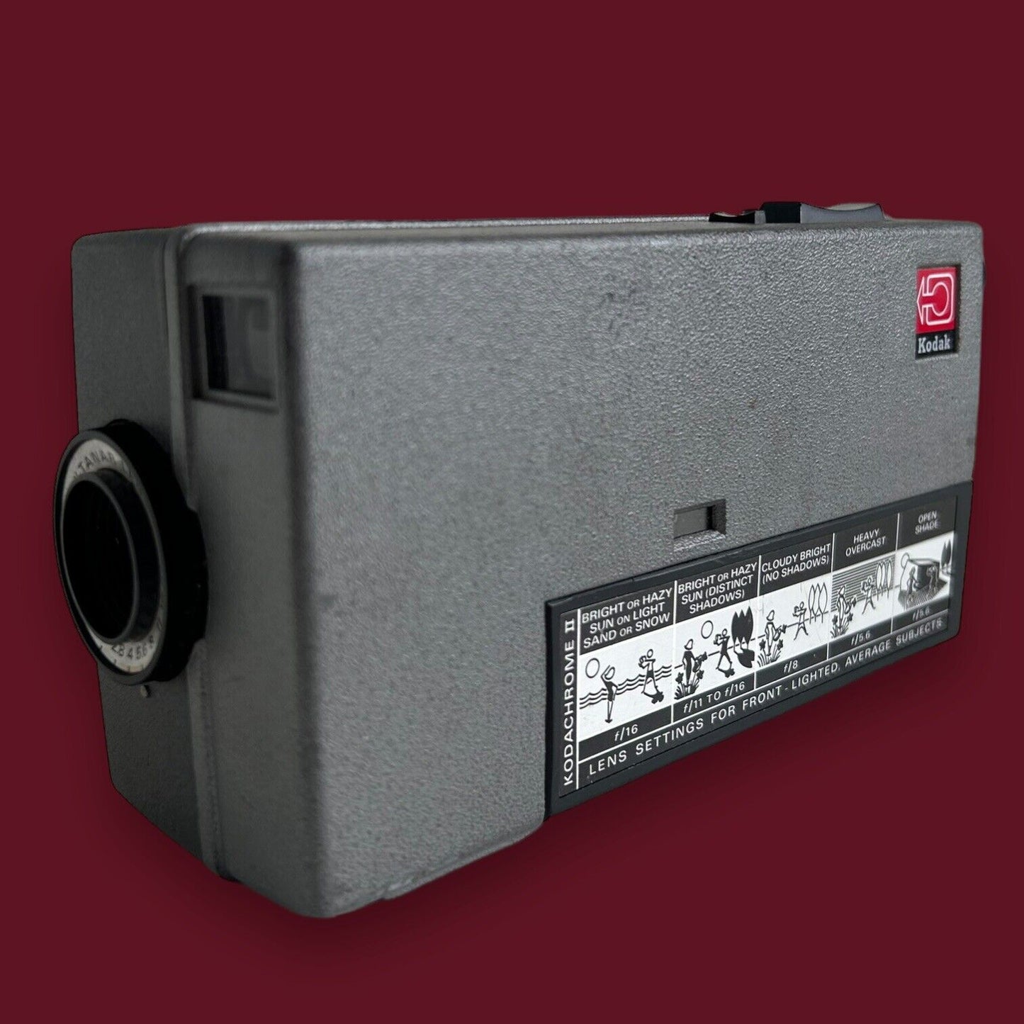 Vintage 1970s Kodak M2 Super 8 Movie Camera