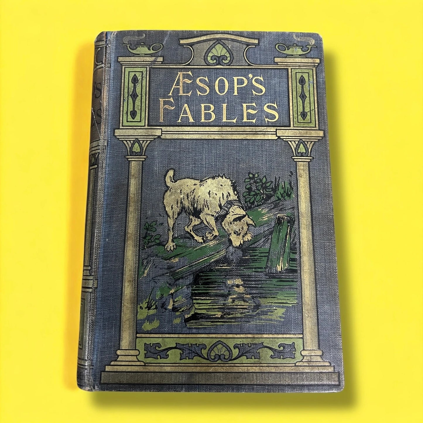 Vintage Aesop fables hardback book