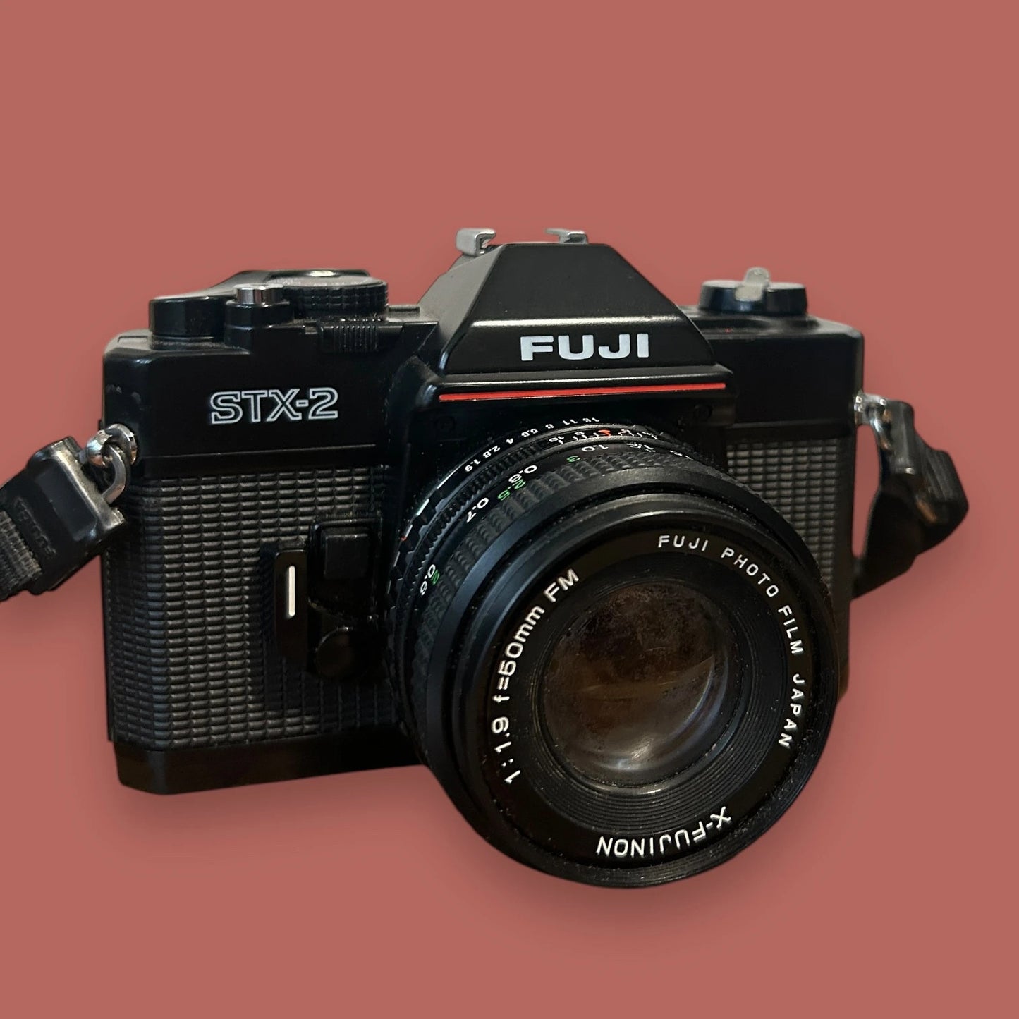 Vintage 1980s Fuji STX-2 35mm Film Camera