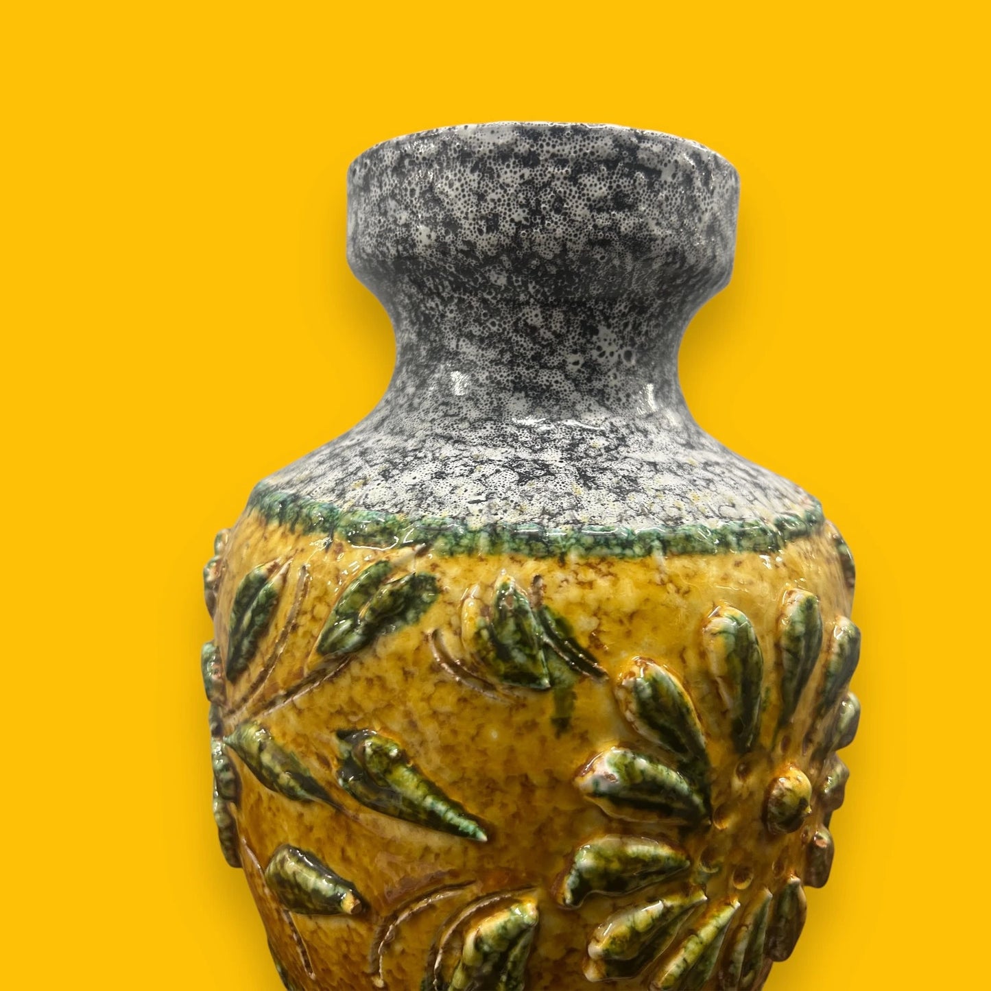 Mid Century Rare West German Lava Vase
