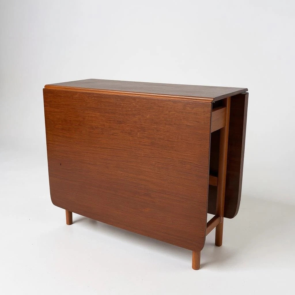 Mid Century Modern Macintosh Extending Drop Leaf Table