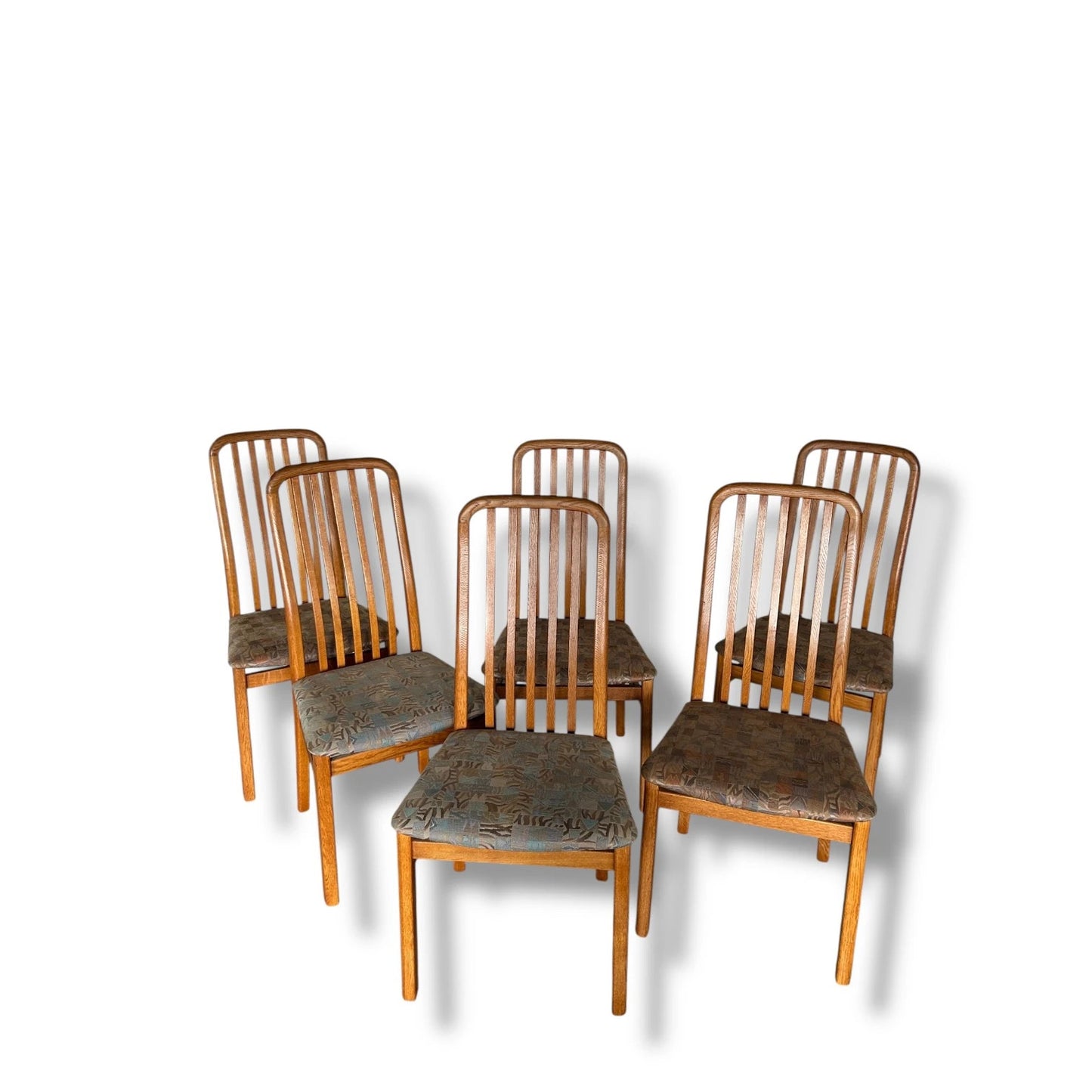 Set of 6 Skovby Danish Dining Chairs – Mid Century Modern