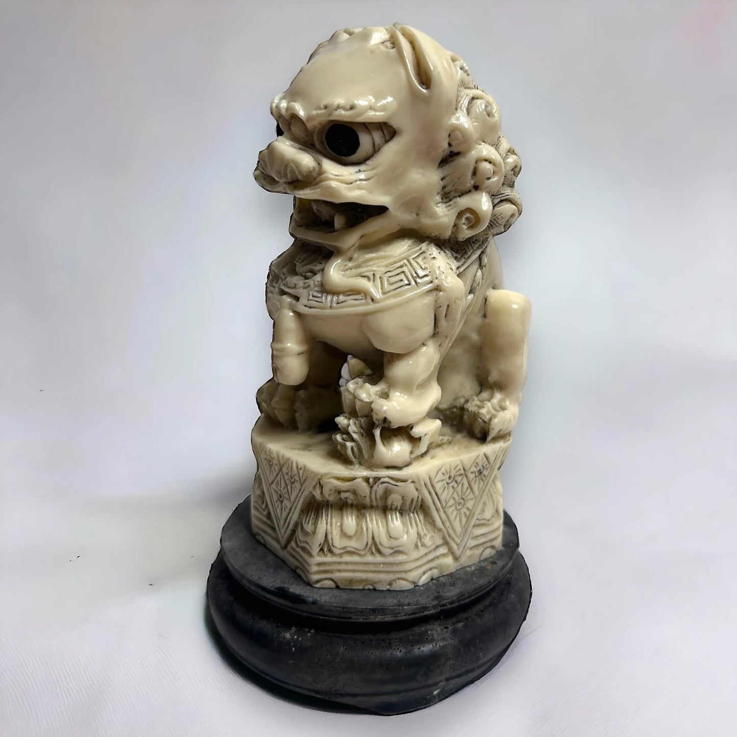 Vintage 1950s Chinese Foo Dog Sculpture