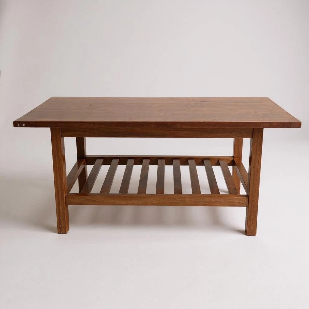 Mid Century Modern Danish Teak Wood Kiaat Coffee Table