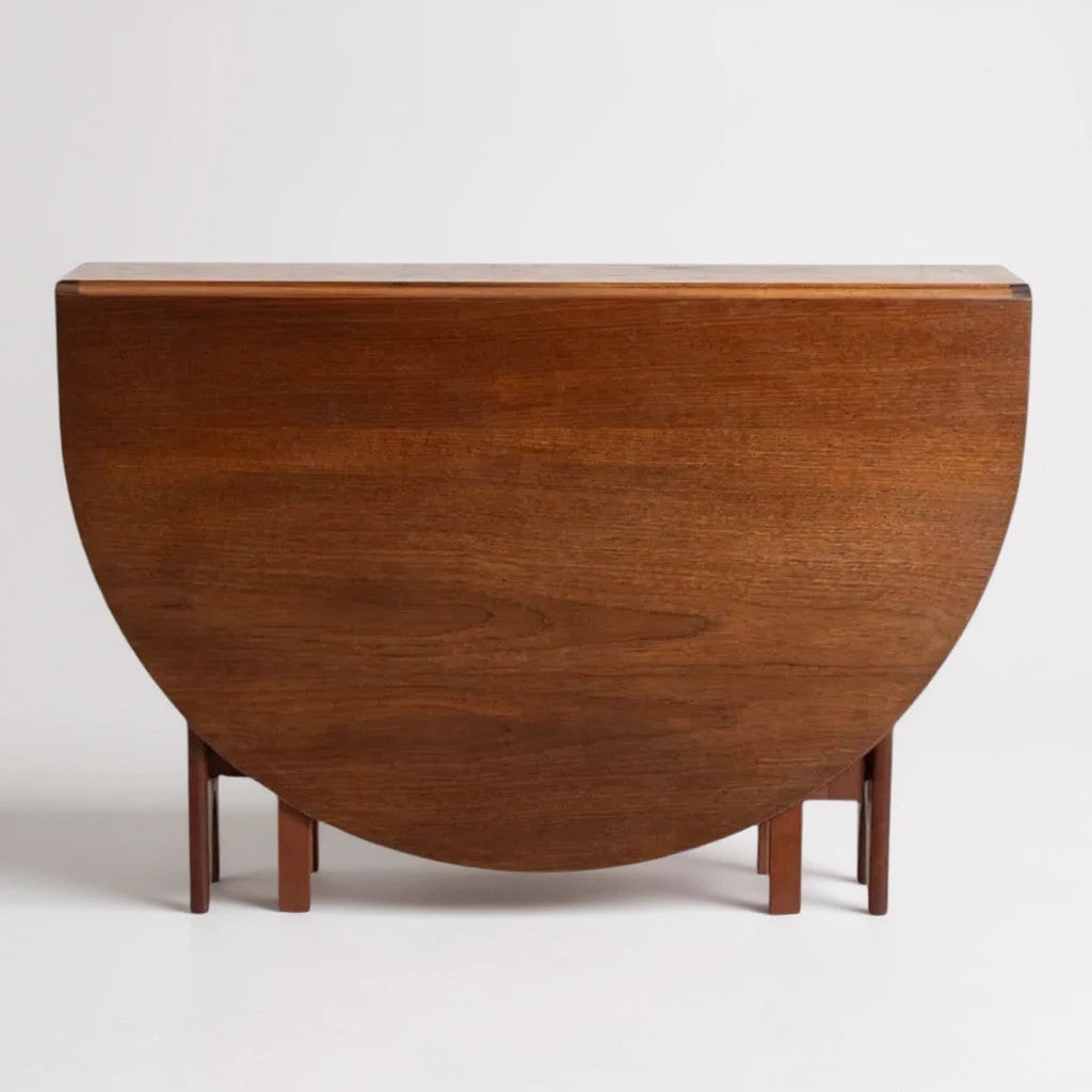 Mid Century McIntosh Drop Leaf Dining Table, Vintage Teak Extendable Table, 1960s