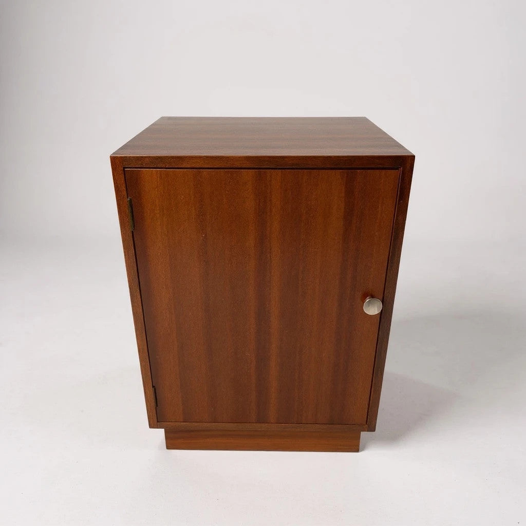 Vintage Mid Century Modern Bedside Cabinet – Dragon Scale Pattern