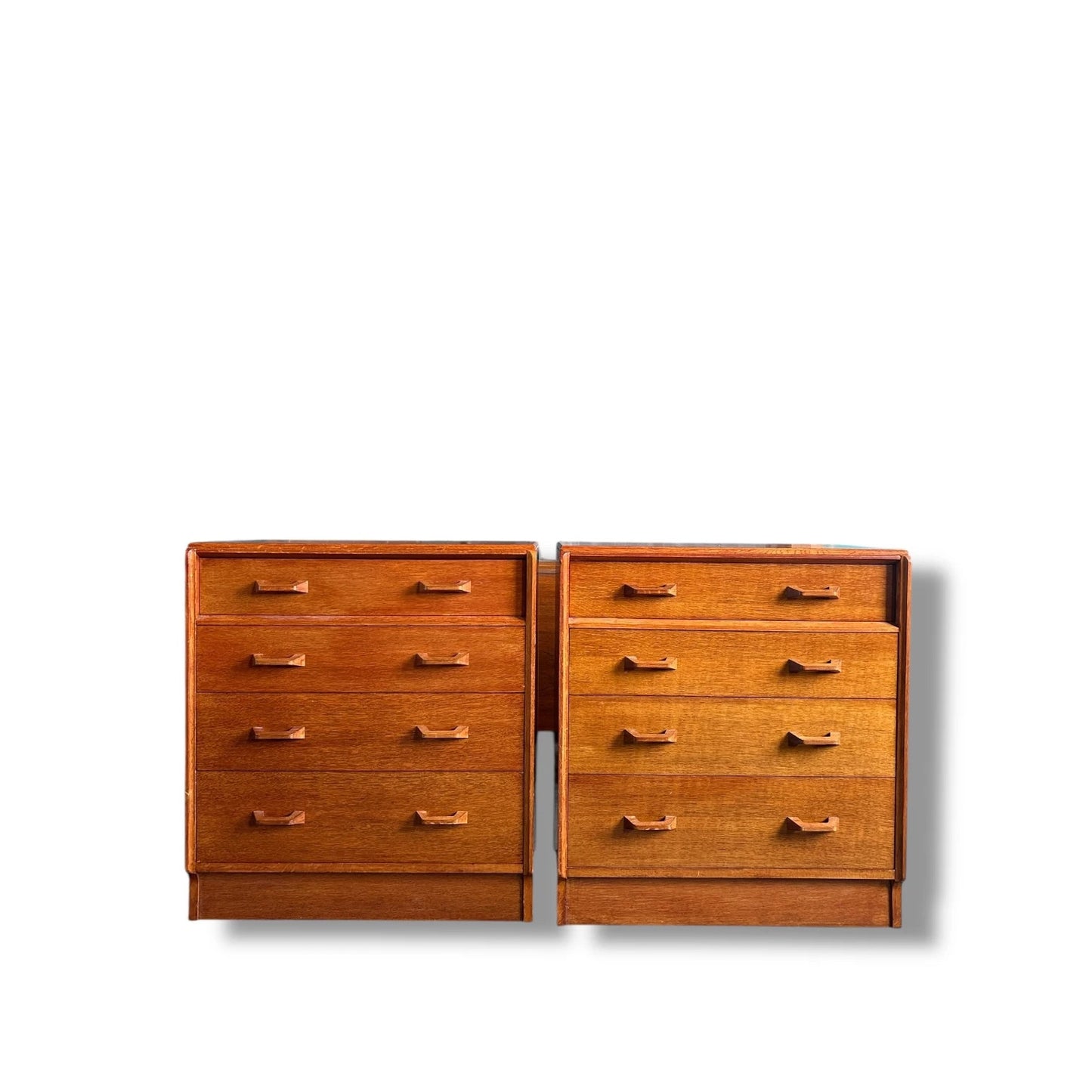 Vintage Mid-Century Modern G-Plan Brandon Oak Chest of Drawers