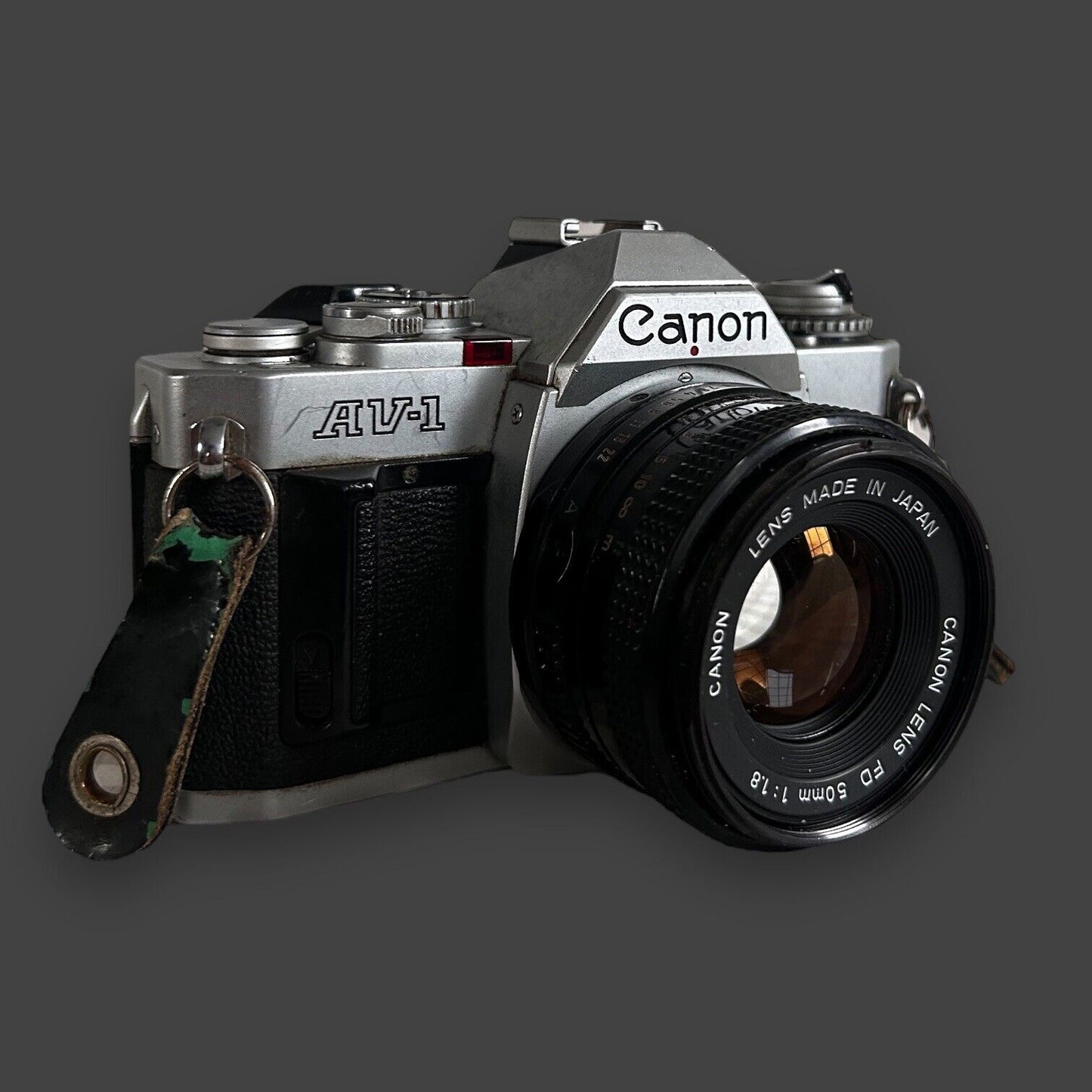Vintage 1970s Canon AV1 Film Camera