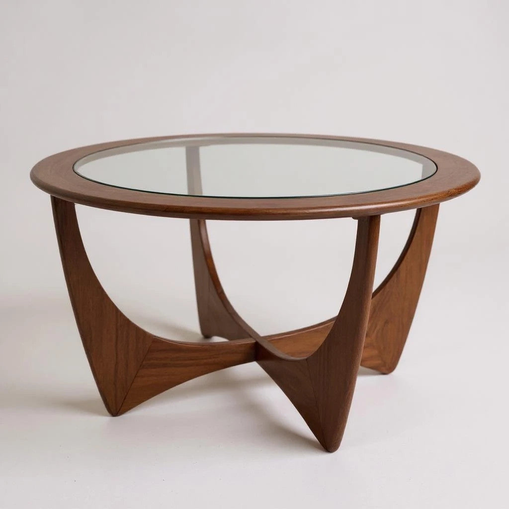 Mid Century Modern G Plan Astro Teak & Glass Coffee Table by V.B. Wilkins – Iconic 1960s Design