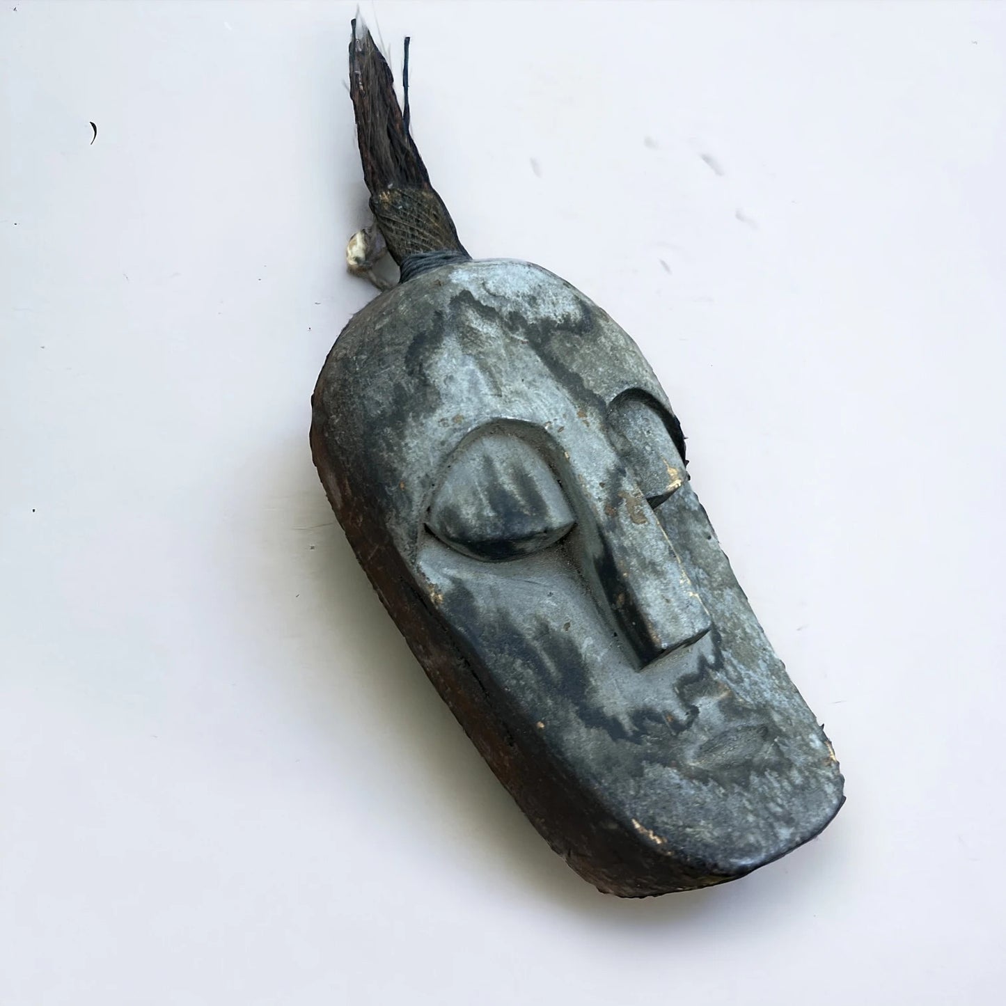 Vintage 1960s African wall art mask