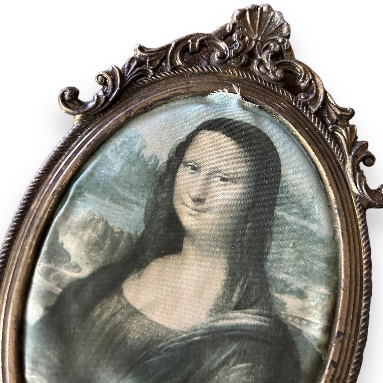 Vintage 1970s Mona Lisa Gilt Frame