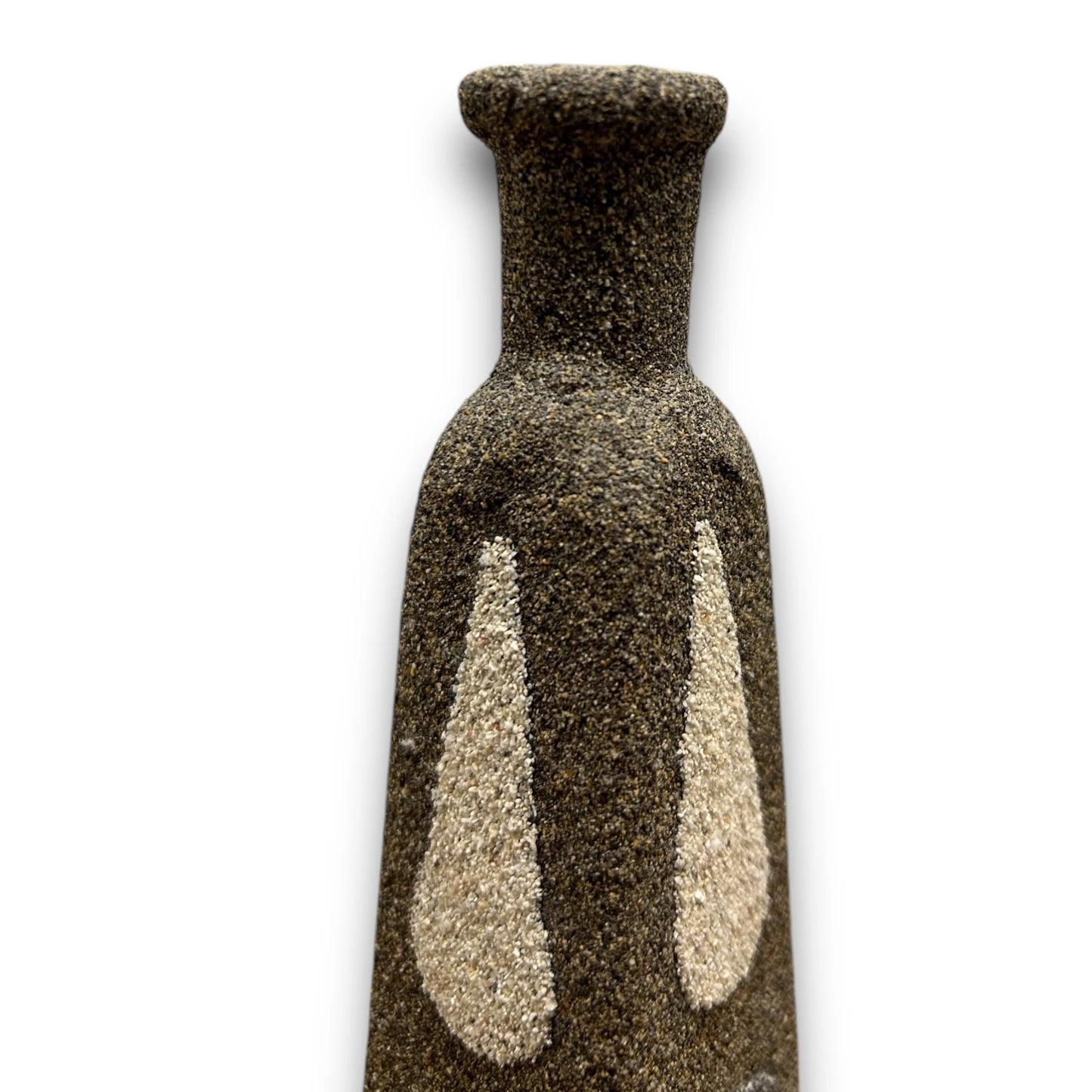 Mid Century Sandstone Studio Pottery Vase