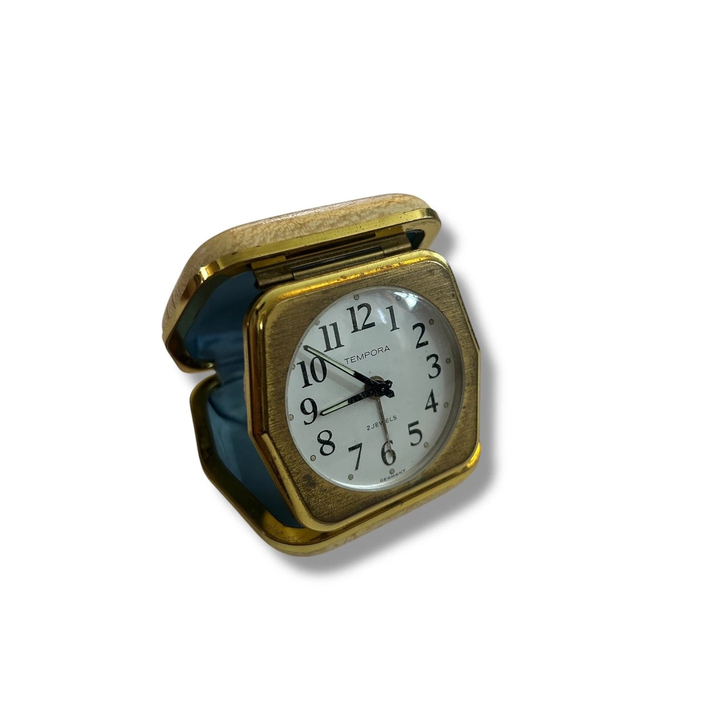 Mid Century Modern Tempora Folding Travel Clock