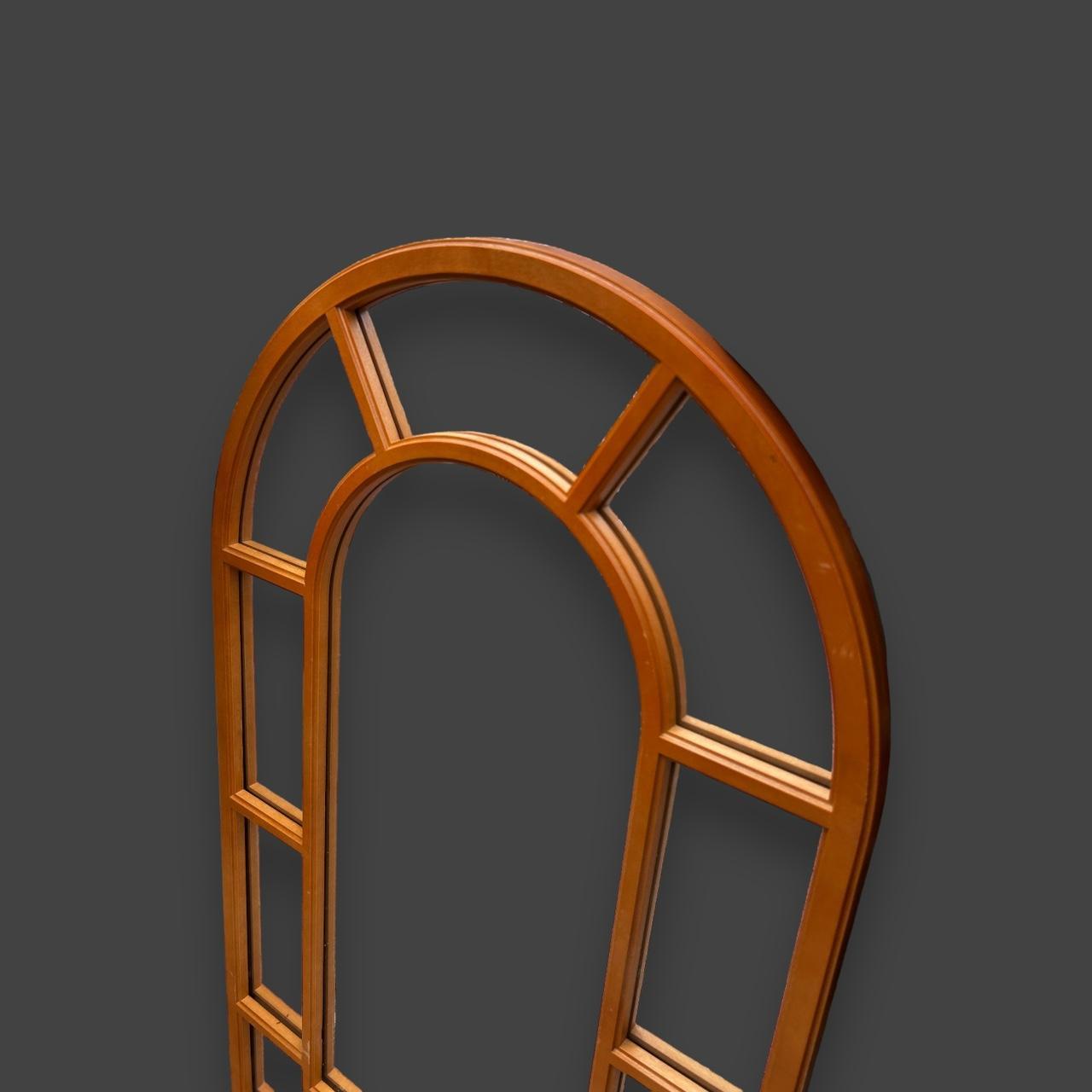 Vintage 1980s Arch Window Mirror