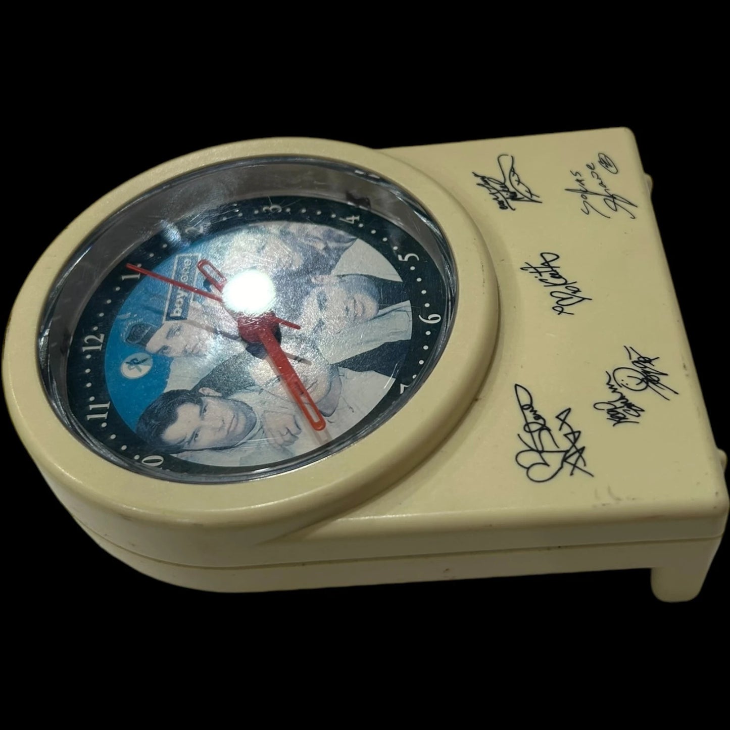 Vintage 90s Boyzone Signed Alarm Clock