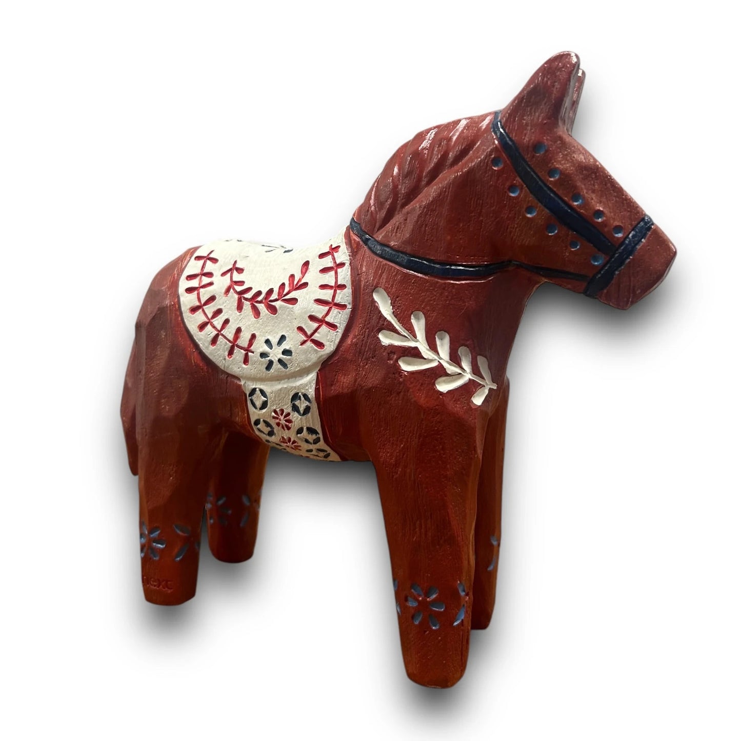 Mid Century Swedish Folk Art Dala Horse