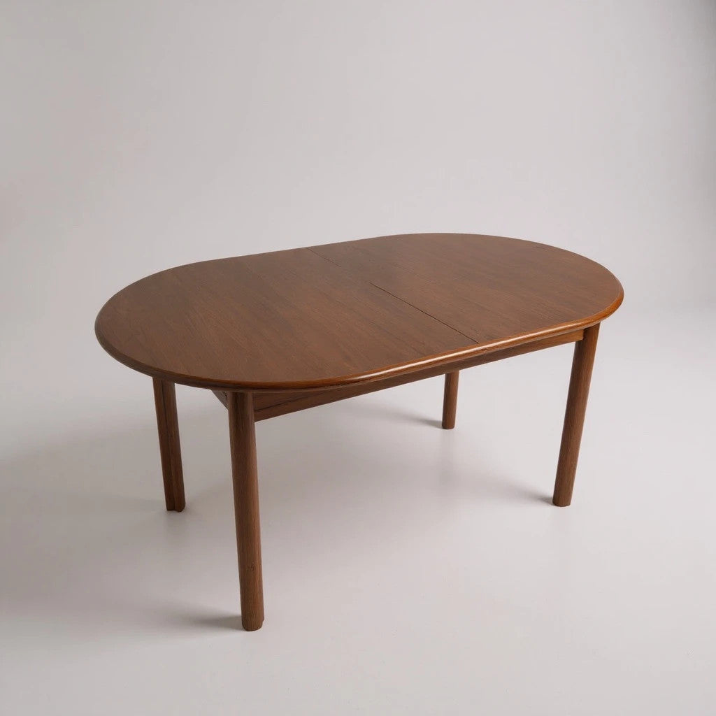 Mid Century Modern Teak Extending Dining Table | Danish Style