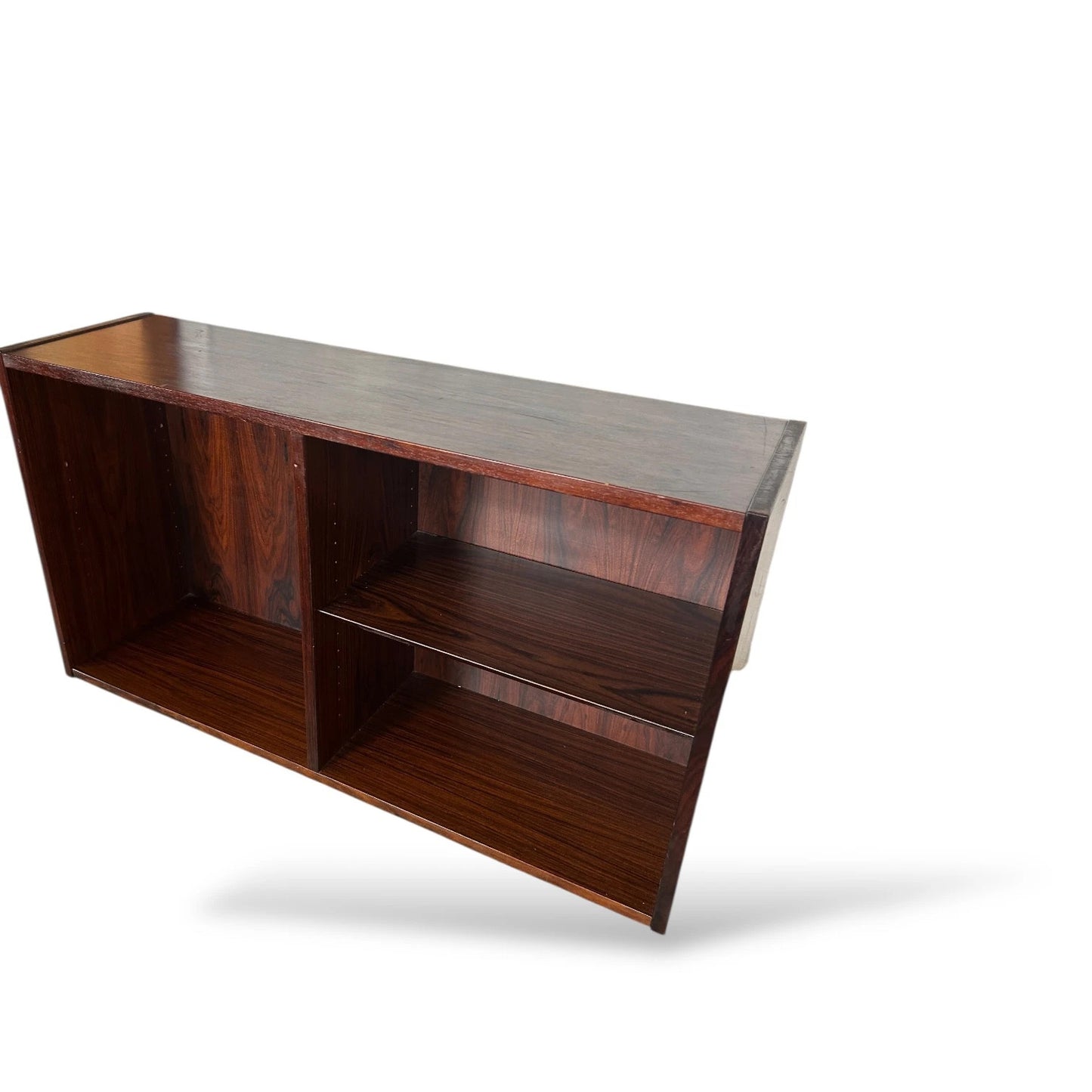 Poul Hundevad Rosewood Display Unit – Danish Mid Century Modern Bookcase Shelving 1960s