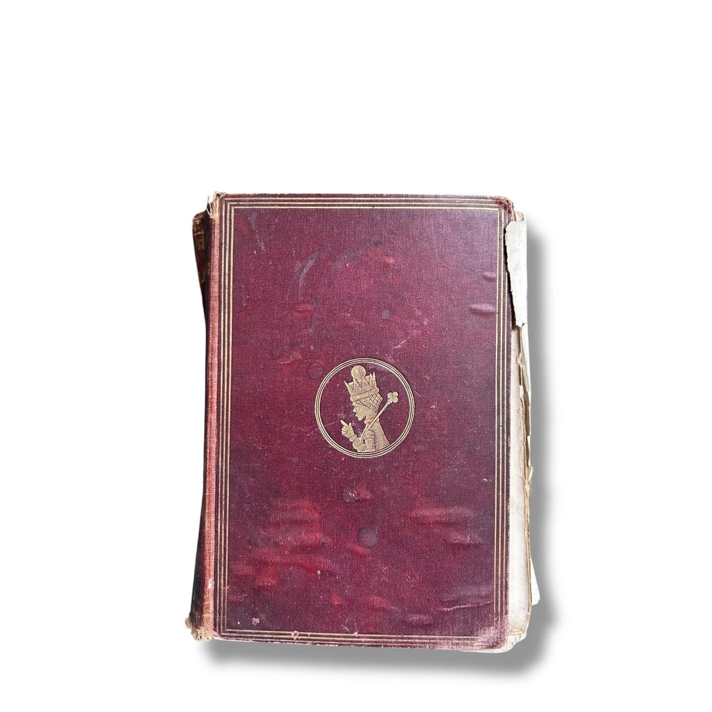 Antique 1878 Alice in Wonderland “Through the Looking Glass” | Rare Lewis Carroll Book