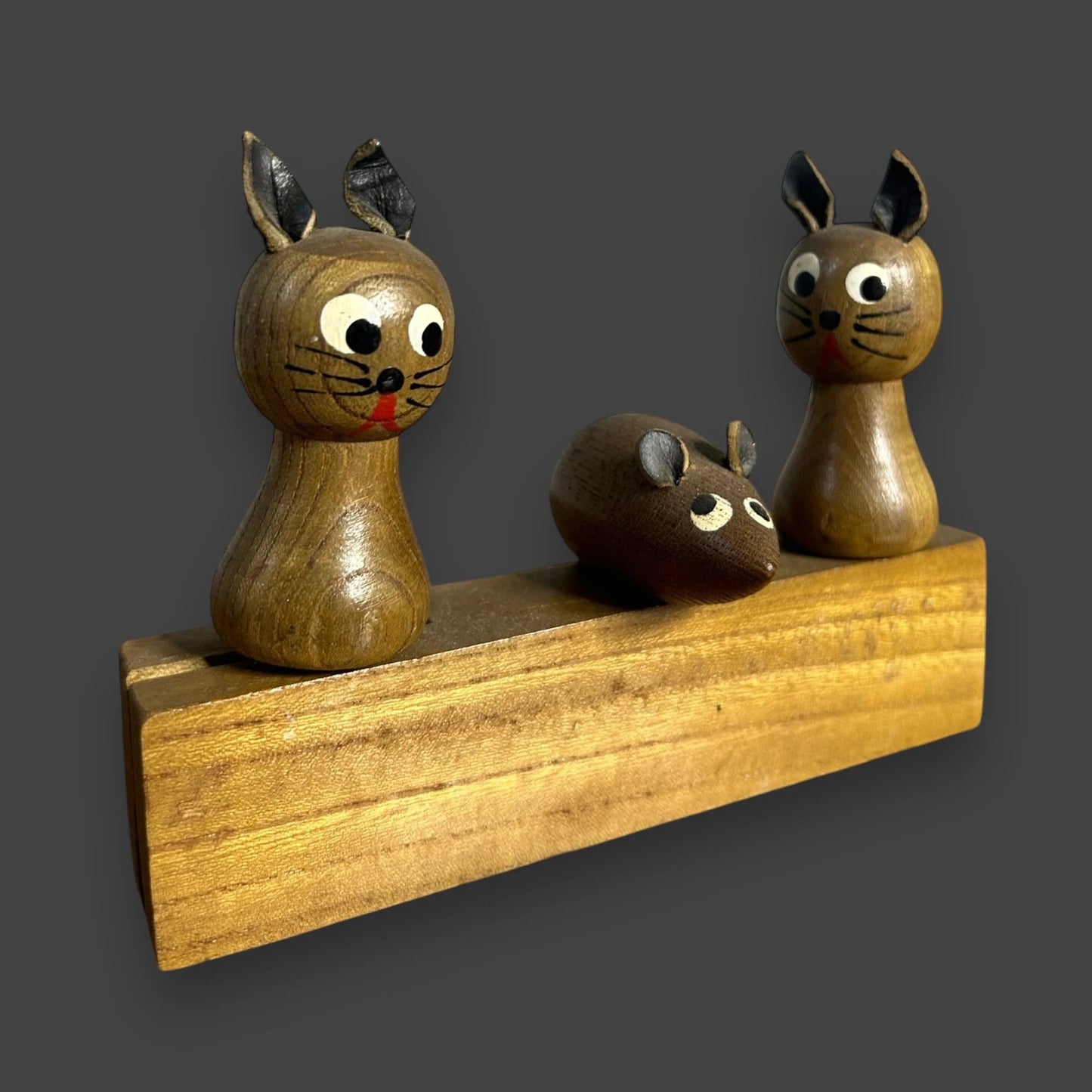 Mid Century Cats Wine Corkscrew Set