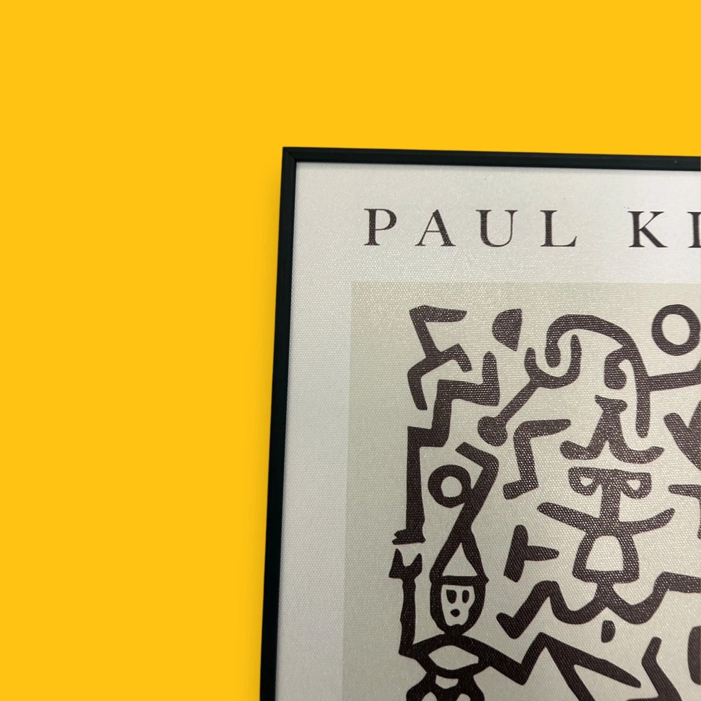 Vintage Paul Klee Abstract Framed Print