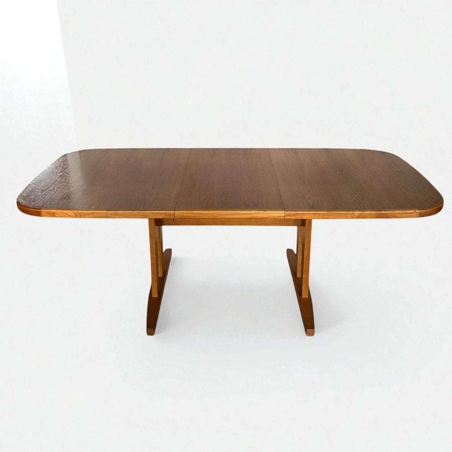 Vintage Danish Mid Century Extending Dining Table – Teak Scandinavian Modern Table