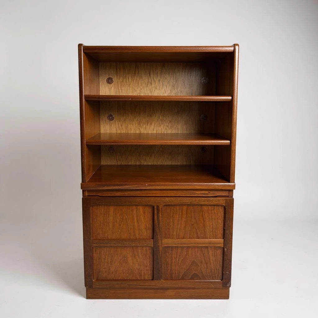Mid Century modern Nathan furniture squares hi-fi unit cabinet