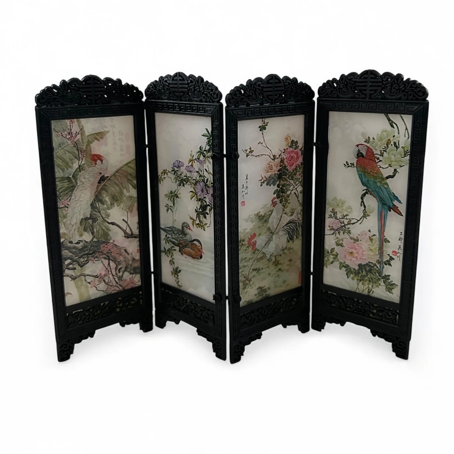 Vintage Chinese Mini Folding Desk Divider