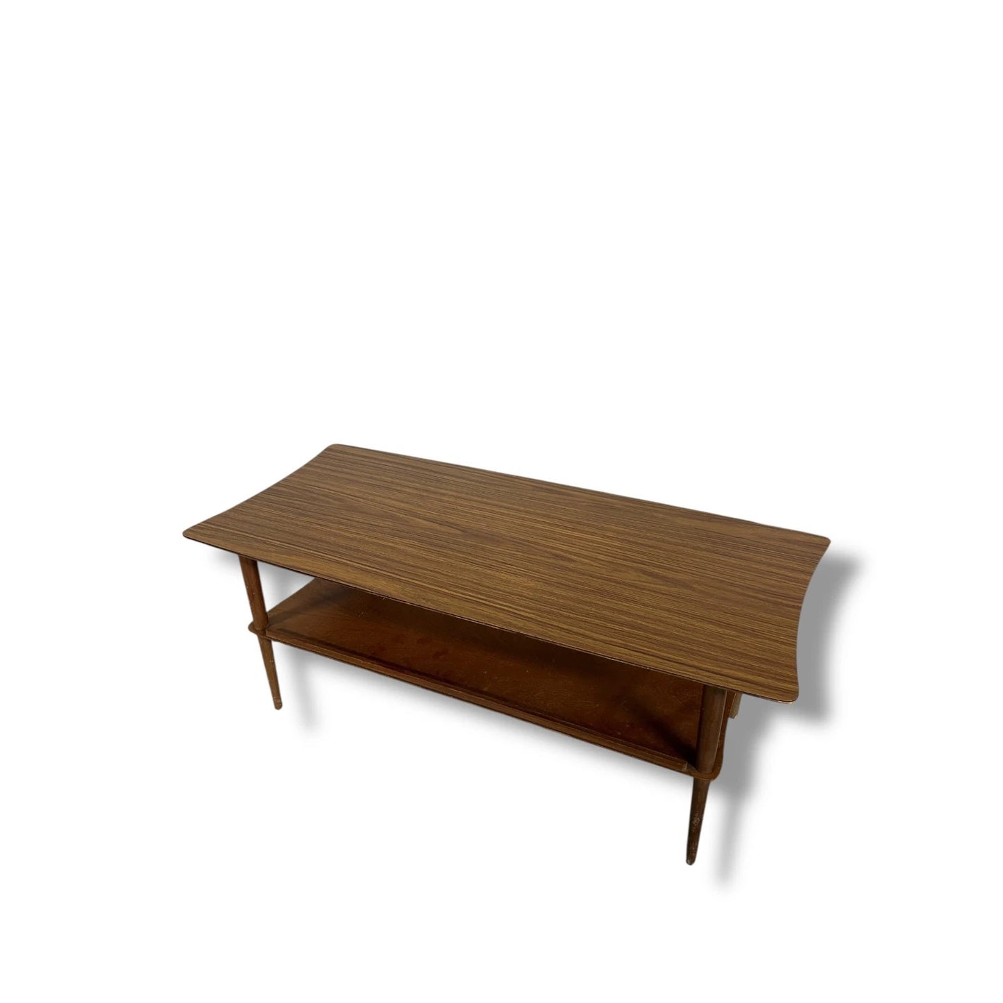 Mid Century Modern Formica Surfboard Coffee Table