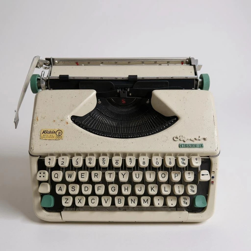 Mid Century Modern Olympia Splendid Portable Typewriter