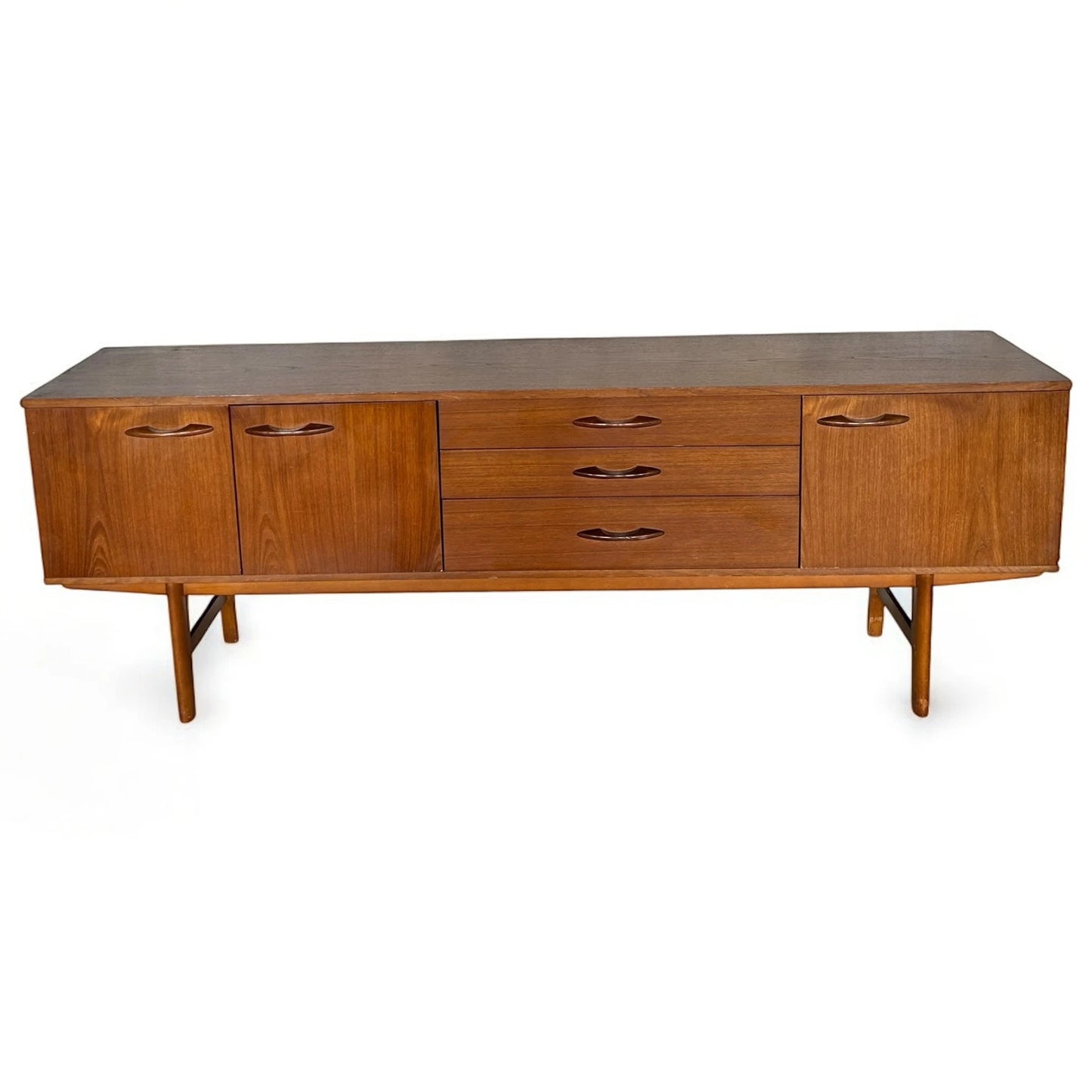 Mid Century Modern Avalon Longjohn Teak Sideboard