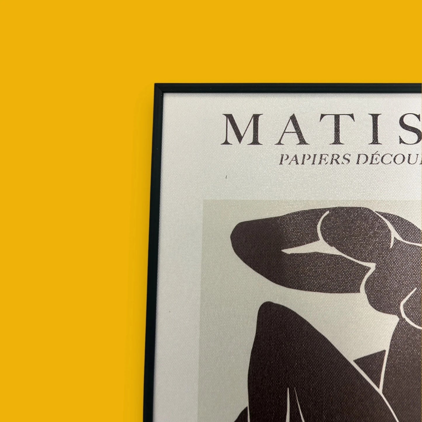 Vintage Henri Matisse Abstract Framed Art