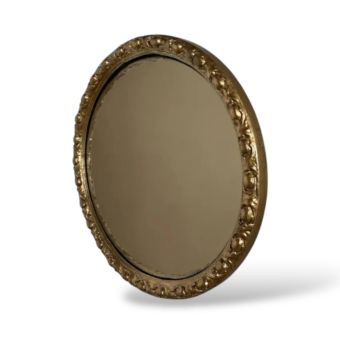 Vintage Convex Mirror – Round Gilt Frame Wall Mirror