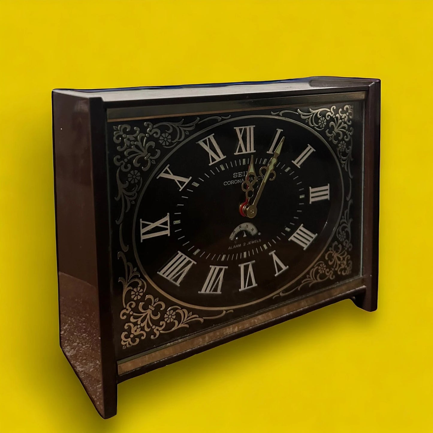 Mid Century Seiko Corona Japanese Alarm Clock