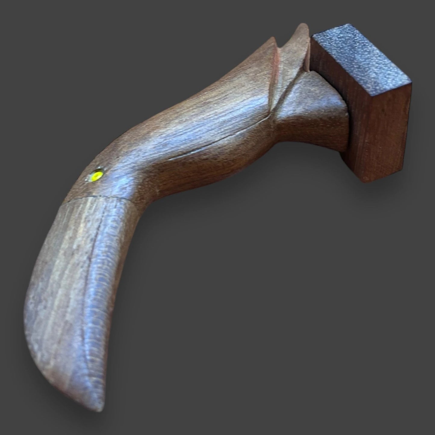 Mid Century Teak Wood Toucan Letter Holder