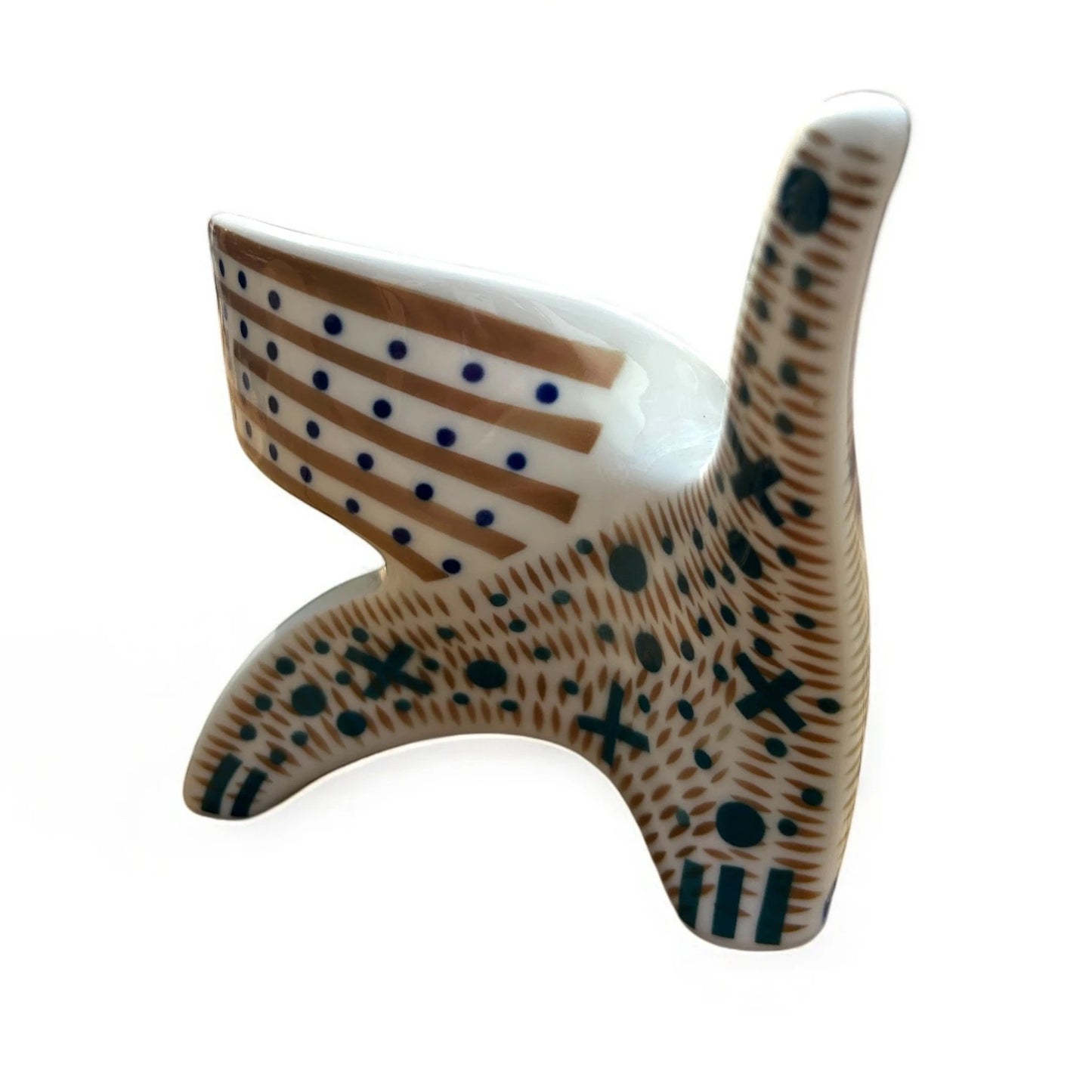 Mid Century Spanish Sargadelos Ceramic Art Sculpture