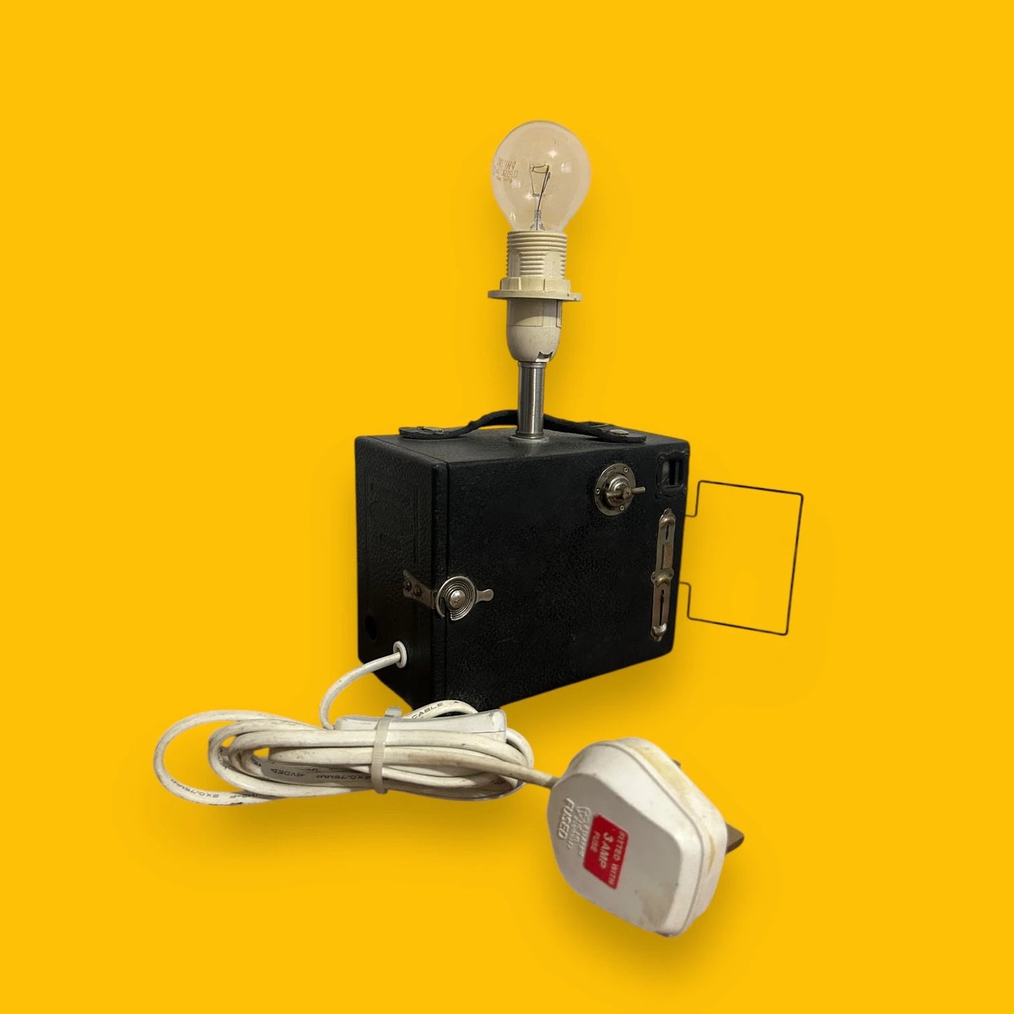 Vintage Kodak Brownie Camera Table Lamp