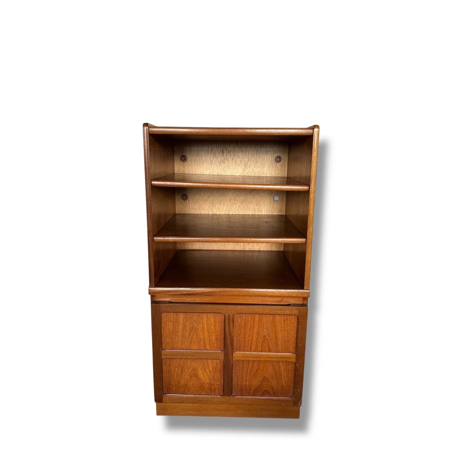 Mid Century modern Nathan furniture squares hi-fi unit cabinet