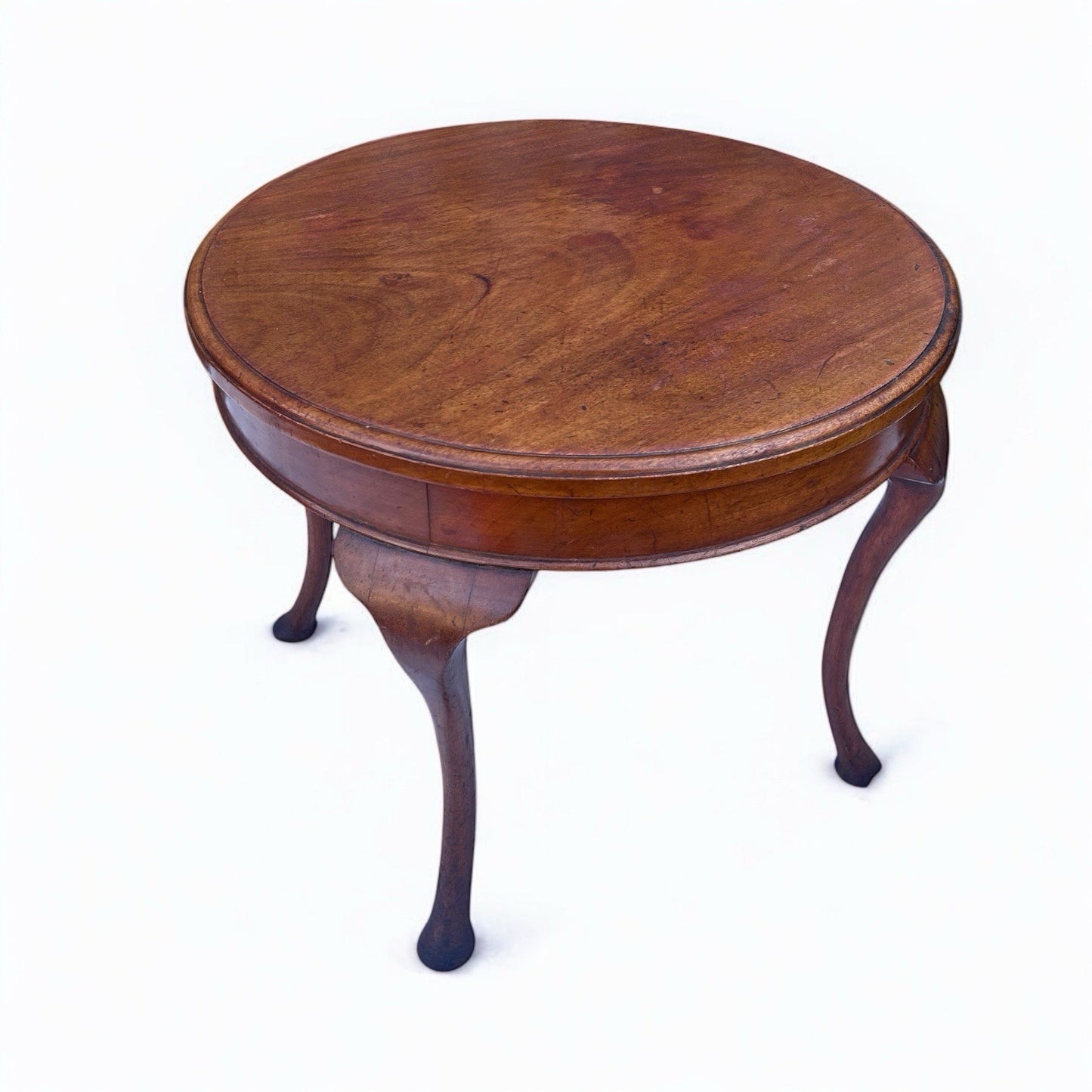 Mid Century Round Teak Tea Table